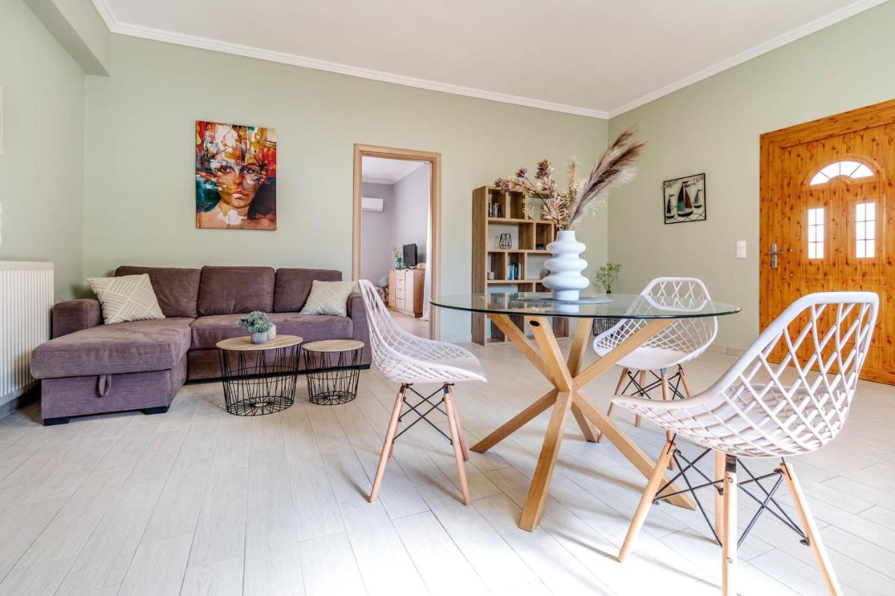 Apartament Eftychia'S Garden House Kompítsion Zewnętrze zdjęcie